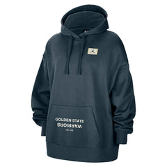 Golden State Warriors Jordan Brand Women's Courtside Statement Edition Oversize Pullover Hoodie sale For Sale