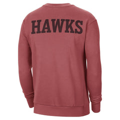 Atlanta Hawks Jordan Brand Courtside Statement Edition Heavyweight Pullover Sweatshirt For Sale