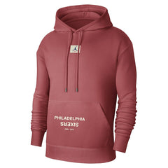 Philadelphia 76ers Jordan Brand Courtside Statement Edition Pullover Hoodie Discount