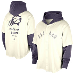 Phoenix Suns Jordan Brand Courtside Statement Edition MVP Jersey Pullover Hoodie On Sale
