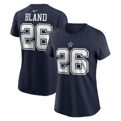 Dallas Cowboys Nike DaRon Bland Women's Player Name & Number T-Shirt
