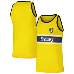 Milwaukee Brewers New Era Jersey Ringer Tank Top | MLB Online