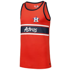 Houston Astros New Era Jersey Ringer Tank Top | MLB Outlet