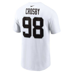 Las Vegas Raiders Nike Maxx Crosby Player Name & Number T-Shirt