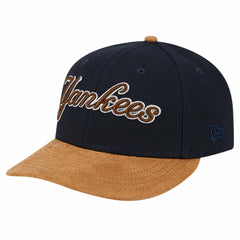 New York Yankees New Era Team Suede Visor Low Profile 59FIFTY Fitted Hat | MLB Sale