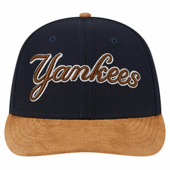 New York Yankees New Era Team Suede Visor Low Profile 59FIFTY Fitted Hat | MLB Sale