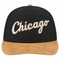Chicago White Sox New Era Team Suede Visor Low Profile 59FIFTY Fitted Hat | MLB New