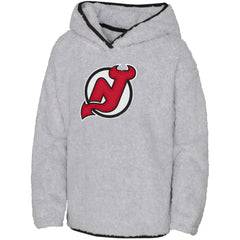 New Jersey Devils Girls Youth Ultimate Teddy Fleece Pullover Hoodie Sale