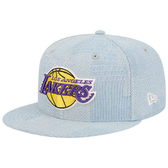 Los Angeles Lakers Injection Denim Patchwork 9FIFTY Snapback Hat Online