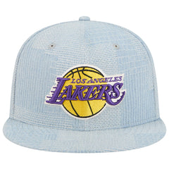 Los Angeles Lakers Injection Denim Patchwork 9FIFTY Snapback Hat Online