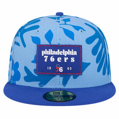 Philadelphia 76ers Palm Fronds 2-Tone 59FIFTY Fitted Hat On Sale