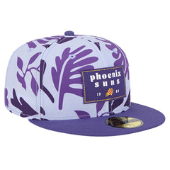 Phoenix Suns Palm Fronds 2-Tone 59FIFTY Fitted Hat New