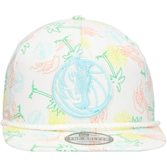 Dallas Mavericks Palm Trees and Waves Golfer Adjustable Hat sale On Sale