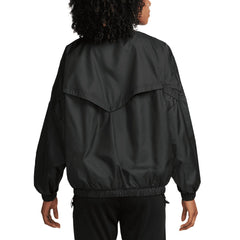 Paris Saint-Germain Women's Essential Windrunner Full-Zip Jacket Black - Nike