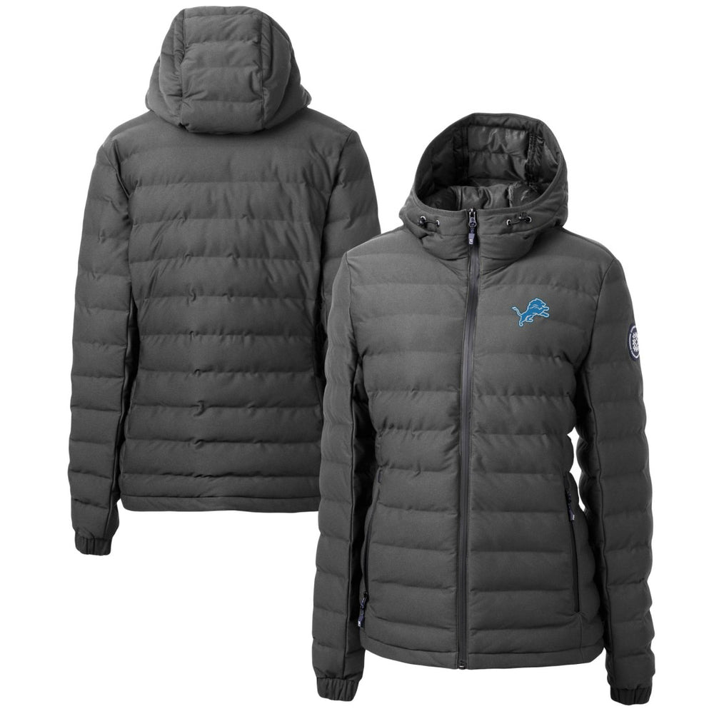 Detroit Lions Cutter & Buck Women's Mission Ridge Repreve Eco Insulated Full-Zip Puffer Jacket