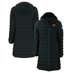 Washington Commanders Cutter & Buck Women's Mission Ridge Repreve Eco Insulated Long Full-Zip Puffer Jacket