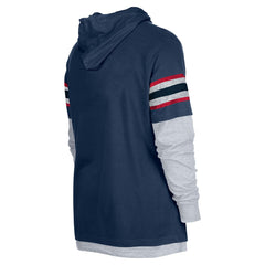 Houston Texans New Era Twofer Long Sleeve Hooded T-Shirt