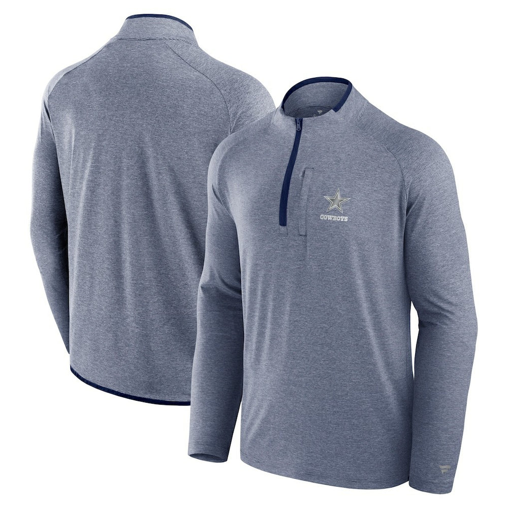 Dallas Cowboys Fanatics Unisex Front Office Performance Primary Quarter-Zip Jacket