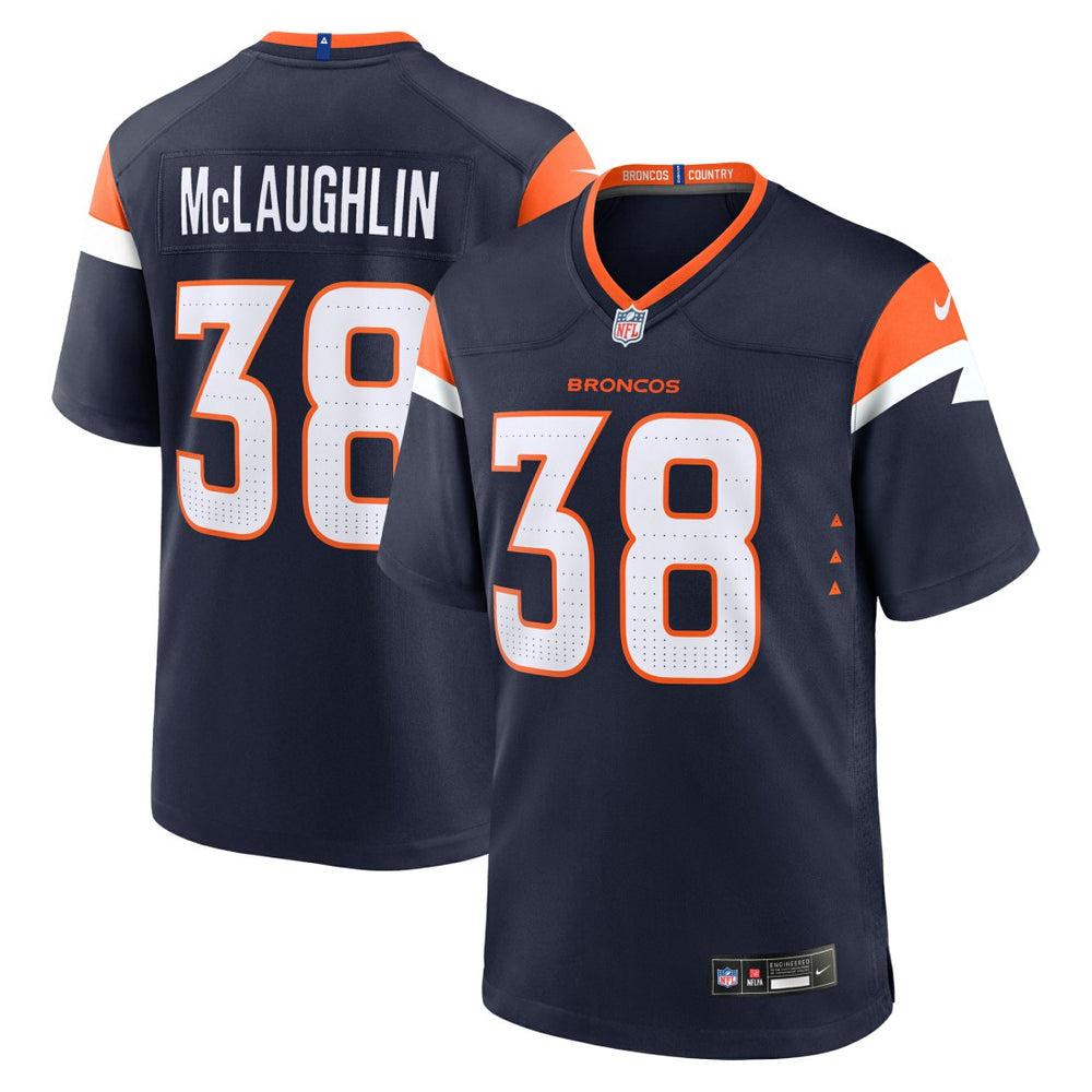 Denver Broncos Nike Jaleel McLaughlin Alternate Game Jersey