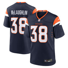 Denver Broncos Nike Jaleel McLaughlin Alternate Game Jersey