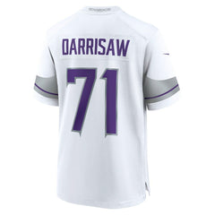 Minnesota Vikings Nike Christian Darrisaw Alternate Game Jersey