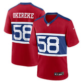 New York Giants Nike Bobby Okereke Alternate Player Game Jersey