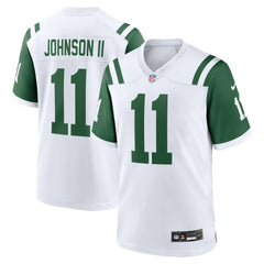 New York Jets Nike Jermaine Johnson II Classic Alternate Game Jersey
