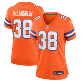 Denver Broncos Nike Jaleel McLaughlin Women's Mile High Collection 1977 Throwback Player Game Jersey