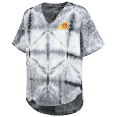Phoenix Suns G-III 4Her by Carl Banks Women's Tournament Raglan Oversized Tie-Dye V-Neck T-Shirt Discount