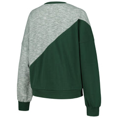 Milwaukee Bucks G-III 4Her by Carl Banks Women's Benches Split Pullover Sweatshirt For Sale