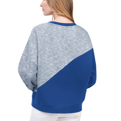 Philadelphia 76ers G-III 4Her by Carl Banks Women's Benches Split Pullover Sweatshirt On Sale