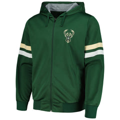 Milwaukee Bucks G-III Sports by Carl Banks Contender Full-Zip Hoodie Jacket On Sale