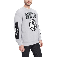 Brooklyn Nets Tommy Jeans Hayes Crew Neck Pullover Sweatshirt On Sale