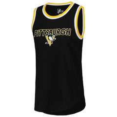 Pittsburgh Penguins G-III 4Her by Carl Banks Women's Strategy Tank Top On Sale