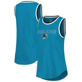 San Jose Sharks G-III 4Her by Carl Banks Women's Strategy Tank Top For Sale