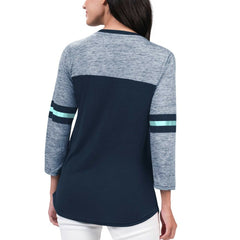 Seattle Kraken G-III 4Her by Carl Banks Women's Play The Game 3/4-Sleeve T-Shirt On Sale