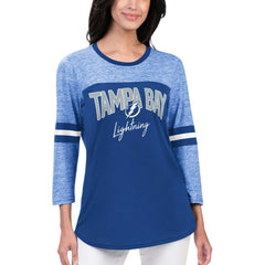 Tampa Bay Lightning G-III 4Her by Carl Banks Women's Play The Game 3/4-Sleeve T-Shirt On Sale