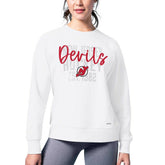 New Jersey Devils MSX by Michael Strahan Women's Millie Raglan Pullover Sweatshirt On Sale