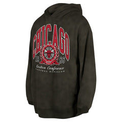 Chicago Bulls Unisex Oversized Essentials Pigment Wash Fleece Pullover Hoodie Online