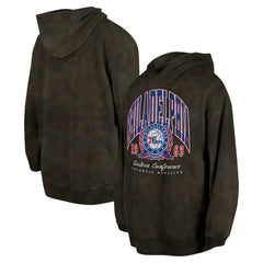 Philadelphia 76ers Unisex Oversized Essentials Pigment Wash Fleece Pullover Hoodie Discount