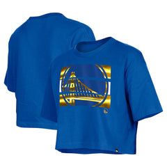 Golden State Warriors Women's Oversized Boxy Crop T-Shirt sale Online