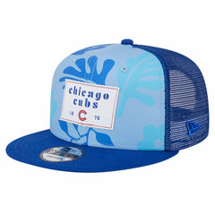 Chicago Cubs New Era Bikini Bottom Trucker 9FIFTY Snapback Hat | MLB Shop