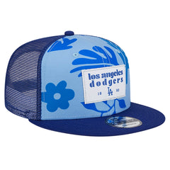 Los Angeles Dodgers New Era Bikini Bottom Trucker 9FIFTY Snapback Hat | MLB Outlet