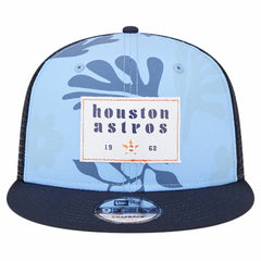 Houston Astros New Era Bikini Bottom Trucker 9FIFTY Snapback Hat | MLB Outlet