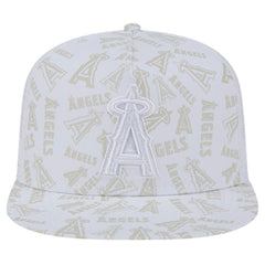Los Angeles Angels New Era Logo Dunes A-Frame Trucker 9FIFTY Snapback Hat | MLB New
