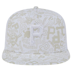 Pittsburgh Pirates New Era Logo Dunes A-Frame Trucker 9FIFTY Snapback Hat | MLB Sale