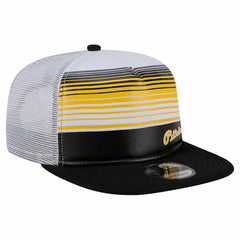 Pittsburgh Pirates New Era Team Horizon 9FIFTY A-Frame Trucker Snapback Hat | MLB US