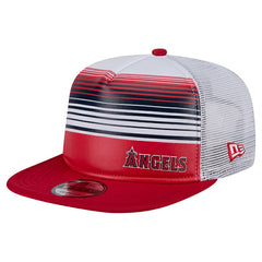 Los Angeles Angels New Era Team Horizon 9FIFTY A-Frame Trucker Snapback Hat | MLB New