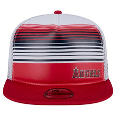Los Angeles Angels New Era Team Horizon 9FIFTY A-Frame Trucker Snapback Hat | MLB New