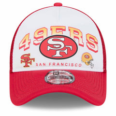 San Francisco 49ers New Era Retro Wordmark A-Frame 9FORTY Adjustable Hat